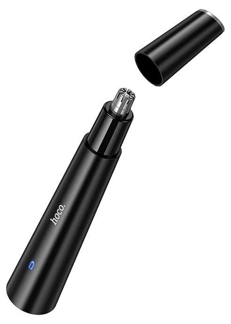 Тример Hoco HP37 3in1 Multi-functional Nose Hair Trimmer 350mAh Black - Фото 2 Тример Hoco HP37 3in1 Multi-functional Nose Hair Trimmer 350mAh Black - изображение 2