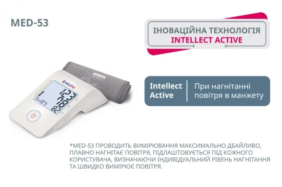 Тонометр автоматический B.Well MED-53 с технологией Intellect Active - изображение 3