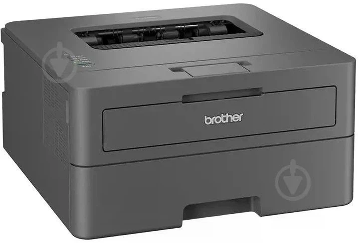 Принтер Brother HL-L2402D, лазерний, монохромний, A4, 1200x1200 dpi, USB Type B, двосторонній друк - Фото 2 Принтер Brother HL-L2402D, лазерний, монохромний, A4, 1200x1200 dpi, USB Type B, двосторонній друк - изображение 2