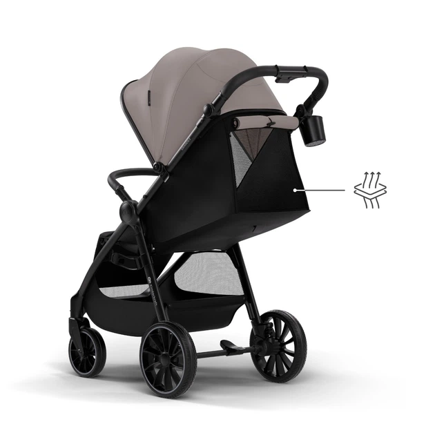 Прогулочная коляска Kinderkraft Grande 2 Beige (KSGRAN02BEG0000) - изображение 4