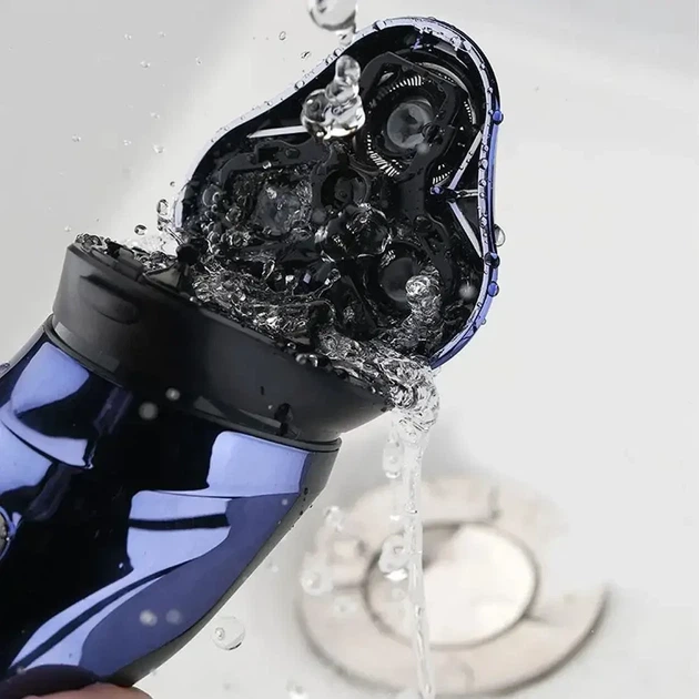 Электробритва VGR V-306 два лезвия водонепроницаемая - изображение 4