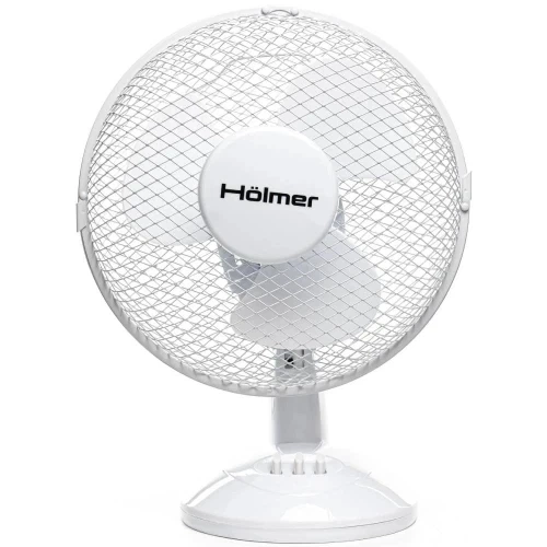 Вентилятор настольный HFS-1209-1W, White, 35 Вт, 2 скорости, автоповорот Holmer 000358214 - Фото 1 Вентилятор настольный HFS-1209-1W, White, 35 Вт, 2 скорости, автоповорот Holmer 000358214 - изображение 1