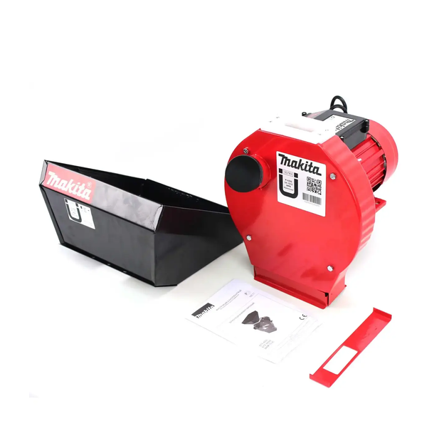 Кормоизмельчитель Makita EFS 4200 4,2 кВт 280 кг/ч зернодробилка электрическая молотковая для зерна кукурузы зернобобовых початков мельница дробилка 2850 об/мин с бункером 10 л 20 ножами и 4 ситами 3 4 5 6 мм - изображение 7