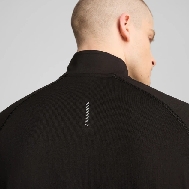 Реглан спортивний RUN VELOTY CLDSPN 1/4 ZIP M Puma 526627-01 56-58 Чорний (4067983523793) - изображение 6