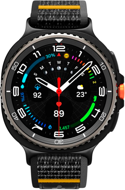 Ремінець Spigen Athlex Air do Samsung Galaxy Watch 8 / Classic (40/44/46mm) Black (AMP09036) - зображення 2