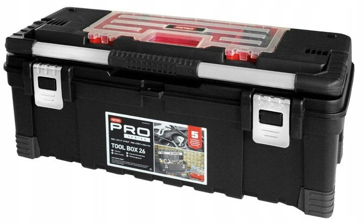 Ящик для инструментов Keter Hawk Tool Box (17181010) - изображение 4