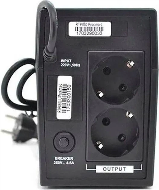 ДБЖ Ritar RTP850 510 W Proxima-L (RTP850L) - зображення 3