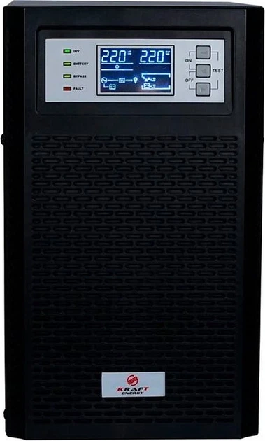 ДБЖ Kraft KRF-T1000VA/1KW (LCD) Pro Online UPS (42-00014) - зображення 2