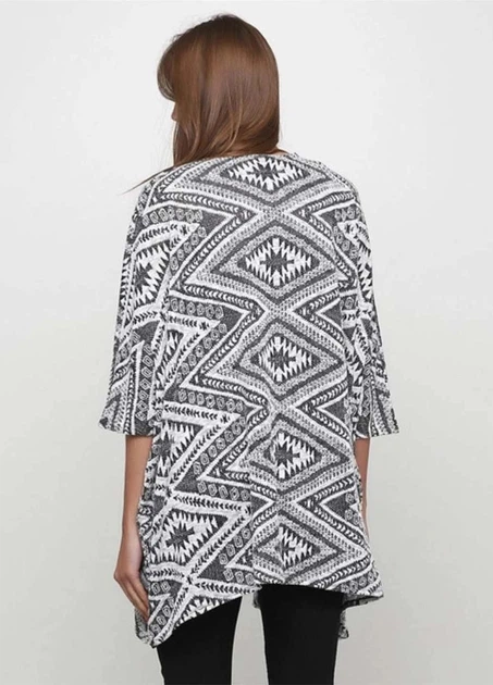 Кардиган H&M S черный/белый НМ 6817 - изображение 2