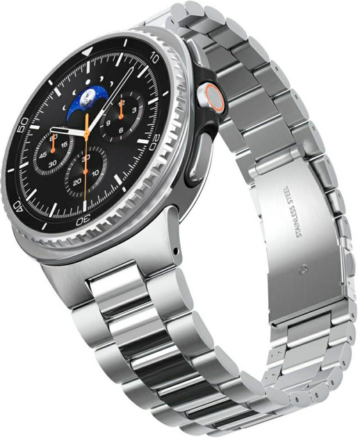 Ремінець Spigen Modern Fit для Samsung Galaxy Watch 8/Classic 40/44/46mm Silver (8800283312539) - Фото 1 Ремінець Spigen Modern Fit для Samsung Galaxy Watch 8/Classic 40/44/46mm Silver (8800283312539) - зображення 1