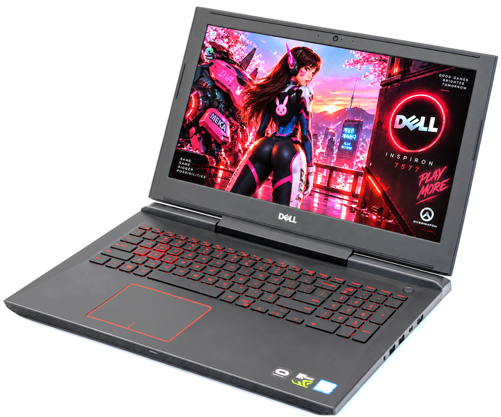Ноутбук Dell Inspiron 15 7577 Gaming Core i5-7300HQ 16GB DDR4 SSD 256GB+HDD 1TB GTX 1060 6GB 15.6" Чорний Б/У - изображение 2