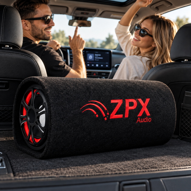 Активний сабвуфер до автомобіля 800Вт Car Speaker Subwoofer ZPX ZX 8 SUB - зображення 3