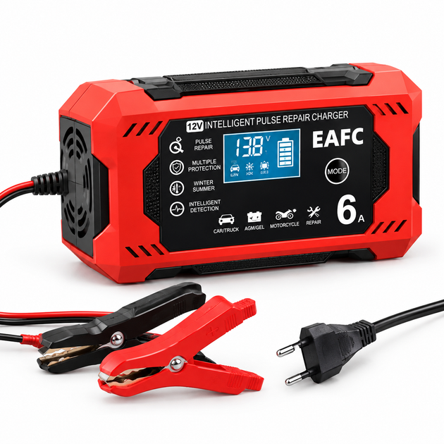 Автомобільний зарядний пристрій 6 А 12 V - зображення 10