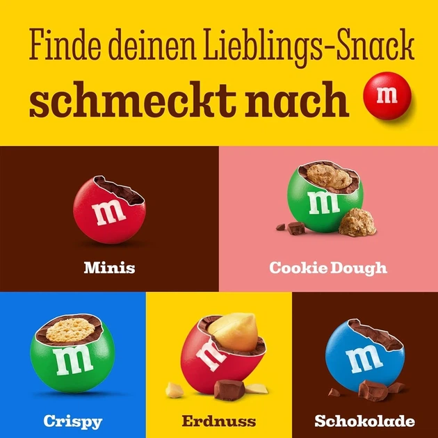 Цукерки M&M's Cookie Dough Емендемс з начинкою з бісквітного тіста 290 г - зображення 7