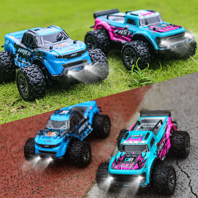 Радіокерована машинка KFPLAN KF23 1:20 2WD, машинка на пульті для дітей, RC Монстр трак, позашляховик джип , акумулятор + батарейки у подарунок - Фото 7 Радіокерована машинка KFPLAN KF23 1:20 2WD, машинка на пульті для дітей, RC Монстр трак, позашляховик джип , акумулятор + батарейки у подарунок - зображення 7