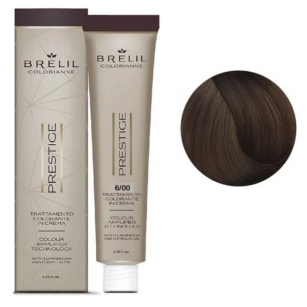 Крем-фарба для волосся BRELIL Professional Colorianne Prestige 6/00 100 мл - Фото 1 Крем-фарба для волосся BRELIL Professional Colorianne Prestige 6/00 100 мл - изображение 1