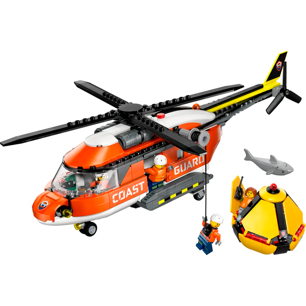 Конструктор LEGO City Вертолёт береговой охраны 551 деталь (60503) - изображение 3