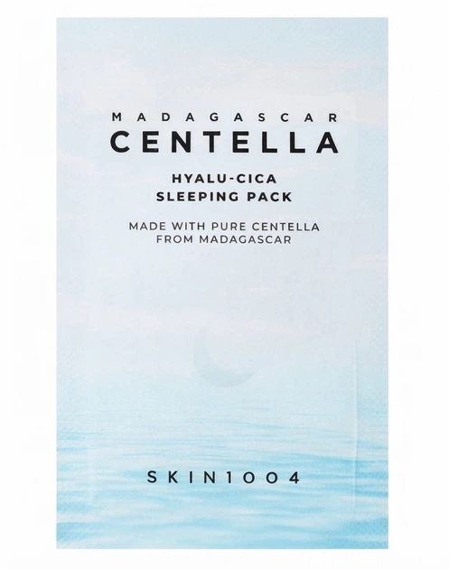 Пробник нічної маски для обличчя, 1,5 мл (Sachets) SKIN1004 Madagascar Centella Hyalu-Cica Sleeping - Фото 1 Пробник нічної маски для обличчя, 1,5 мл (Sachets) SKIN1004 Madagascar Centella Hyalu-Cica Sleeping - изображение 1