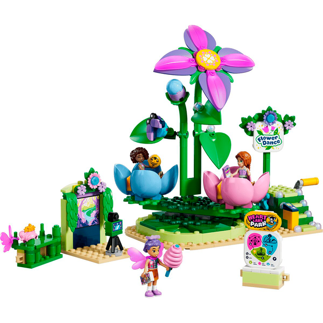 Конструктор LEGO Friends Карусель із квітами й чашками та казкова фотобудка 321 деталь (42702) - зображення 3