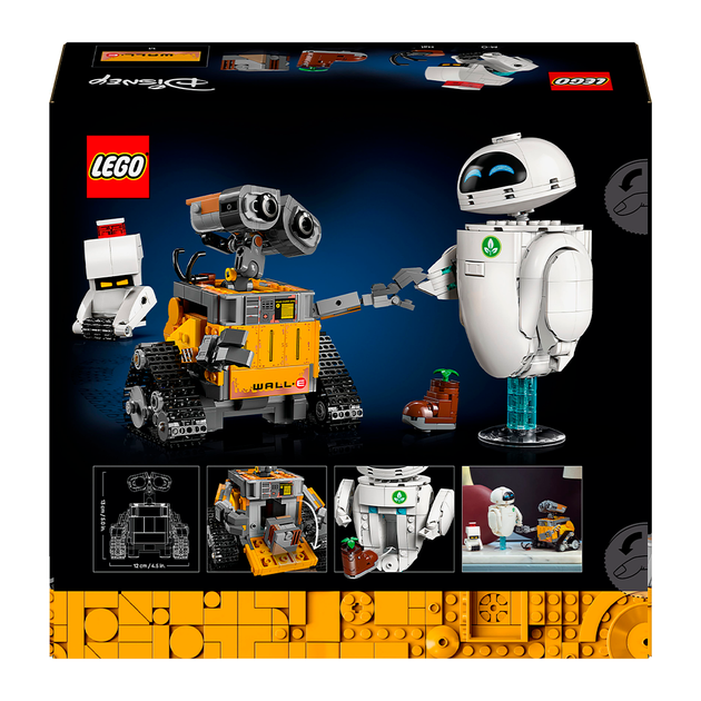 Конструктор LEGO Disney Pixar ВОЛЛ·І та Єва 811 деталей (43279) - зображення 2
