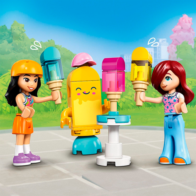 Конструктор LEGO Friends Ятка з морозивом і повітряними кульками 107 деталей (42692) - зображення 7