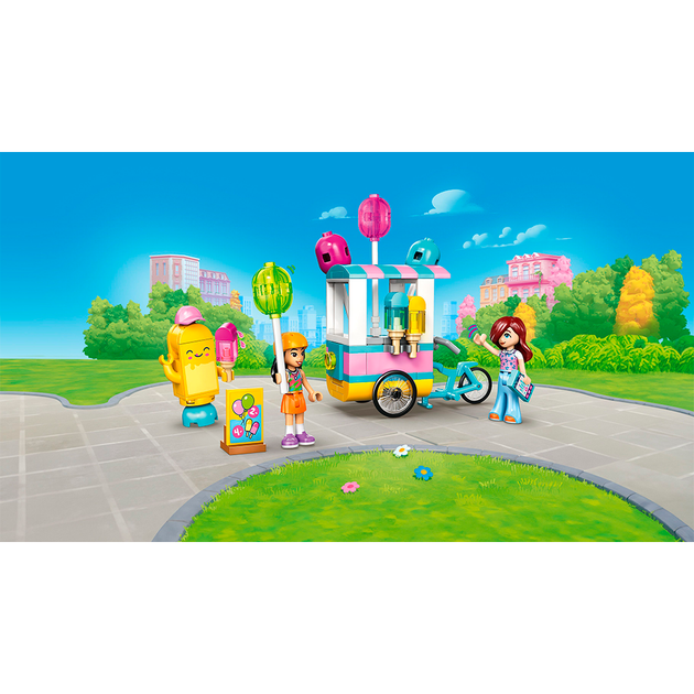 Конструктор LEGO Friends Ятка з морозивом і повітряними кульками 107 деталей (42692) - зображення 8