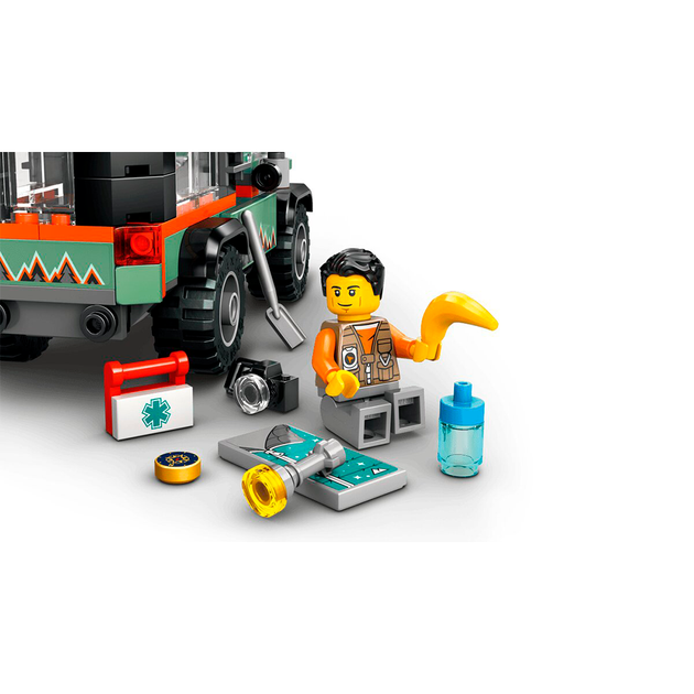 Конструктор LEGO City Позашляхова гірська вантажівка 4x4 221 деталь (60447) - зображення 6