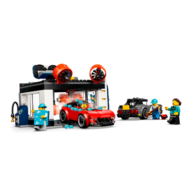 Конструктор LEGO City Туннельная автомойка 583 детали (60497) - изображение 4