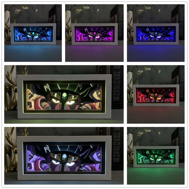 Многослойный Ночник лампа аниме Jotaro Kujo ДжоДжо светильник Джотаро Jojo RGB (ZDD- 258) - изображение 15