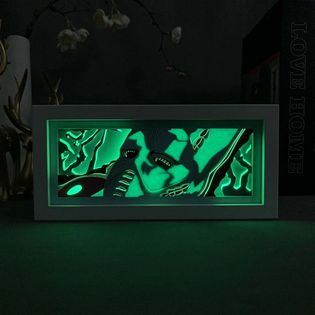 Многослойный Ночник лампа аниме Фанни Валентайн ДжоДжо светильник Jojo RGB (ZDD- 266) - Фото 2 Многослойный Ночник лампа аниме Фанни Валентайн ДжоДжо светильник Jojo RGB (ZDD- 266) - изображение 2