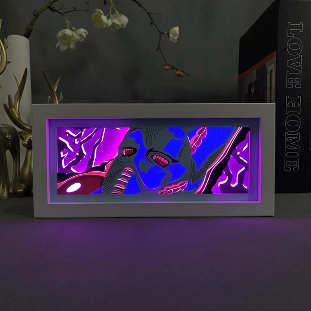 Многослойный Ночник лампа аниме Фанни Валентайн ДжоДжо светильник Jojo RGB (ZDD- 266) - Фото 6 Многослойный Ночник лампа аниме Фанни Валентайн ДжоДжо светильник Jojo RGB (ZDD- 266) - изображение 6