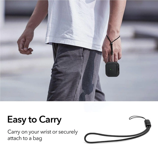 Чехол ESR Orbit для Airpods 5/4 - Halolock MagSafe, Black (4894240217580) - Фото 3 Чехол ESR Orbit для Airpods 5/4 - Halolock MagSafe, Black (4894240217580) - изображение 3