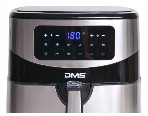 Аэрофритюрница DMS HF-7S XXL 7 л, 1800 Вт, 10 программ, цифровая, таймер 1-60 мин температура регулируется 50-200 °C - изображение 6