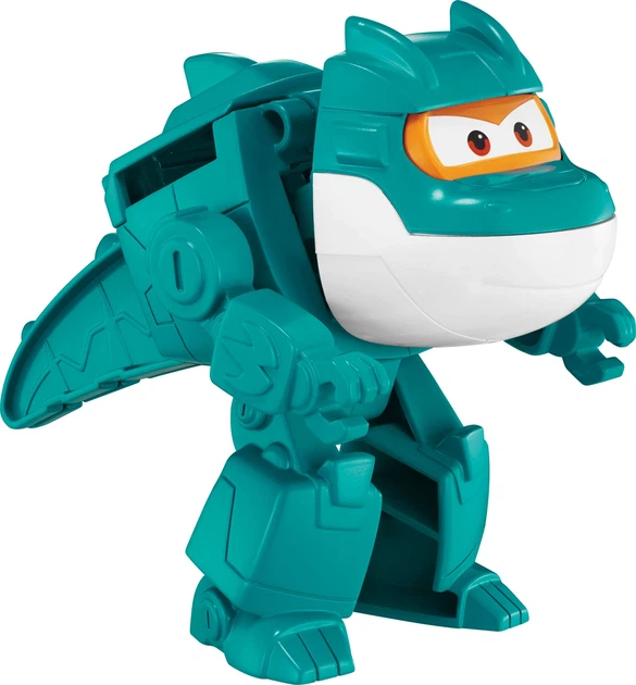 Игровая фигурка-трансформер Super Wings Тино 10 см ударопрочный пластик робот/самолет - изображение 2