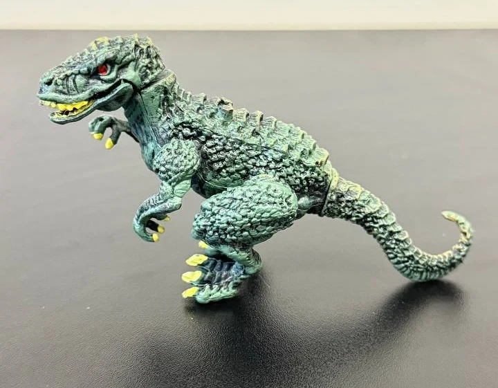 Фигурка Тираннозавр зеленый Dino Toys, твердая - Фото 5 Фигурка Тираннозавр зеленый Dino Toys, твердая - изображение 5