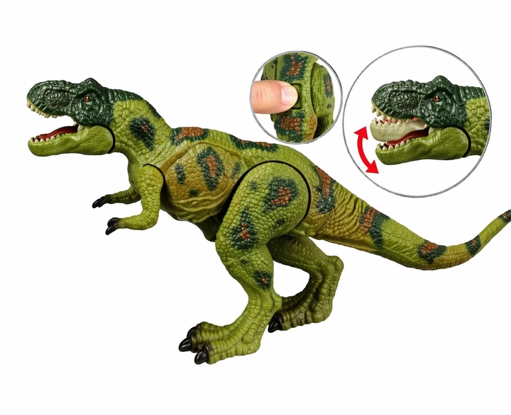 Фигурка динозавра Тираннозавр Dino Toys 57280, двигающий челюстью - Фото 1 Фигурка динозавра Тираннозавр Dino Toys 57280, двигающий челюстью - изображение 1