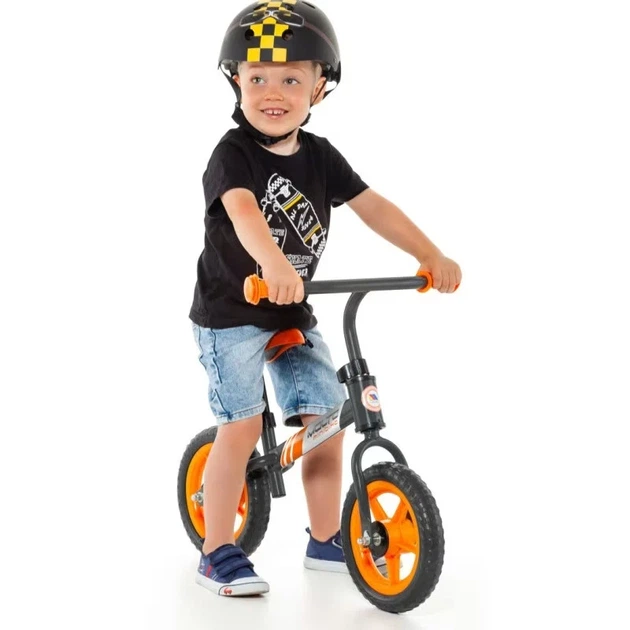 Беговел детский Molto Minibike, оранжевый, колеса EVA - Фото 3 Беговел детский Molto Minibike, оранжевый, колеса EVA - изображение 3
