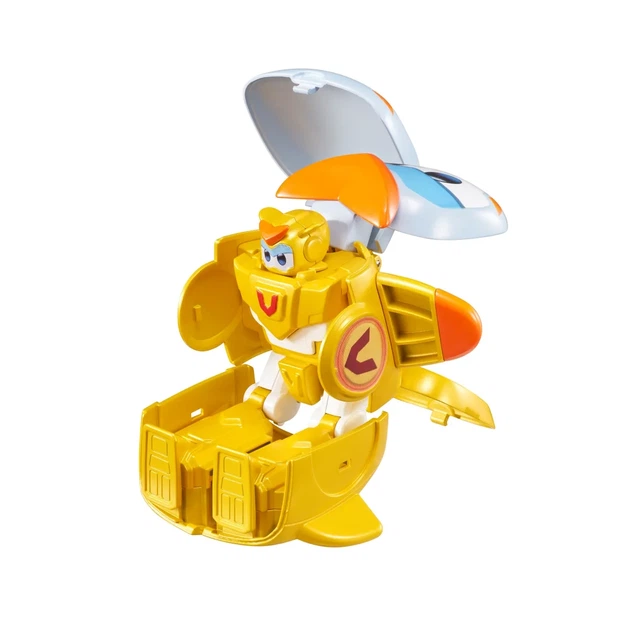 Игровая фигурка-трансформер Super Wings Золотой Мальчик любимец (Golden Boy pet) - изображение 5