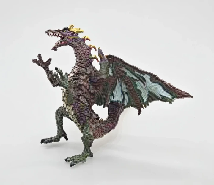 Фигурка дракона Dino Toys, фиолетовый, полимер - Фото 1 Фигурка дракона Dino Toys, фиолетовый, полимер - изображение 1