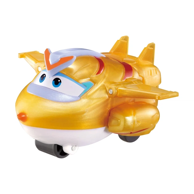 Игровая фигурка-трансформер Super Wings Transform-a-Bots Золотой Мальчик (Golden Boy) - Фото 2 Игровая фигурка-трансформер Super Wings Transform-a-Bots Золотой Мальчик (Golden Boy) - изображение 2