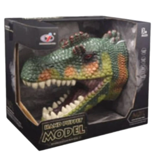 Іграшка на руку Динозавр зелений Dino Toys - Фото 1 Іграшка на руку Динозавр зелений Dino Toys - зображення 1