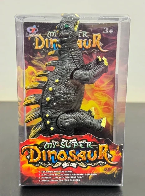 Фігурка динозавра чорна, Dino Toys, полімер - Фото 5 Фігурка динозавра чорна, Dino Toys, полімер - зображення 5