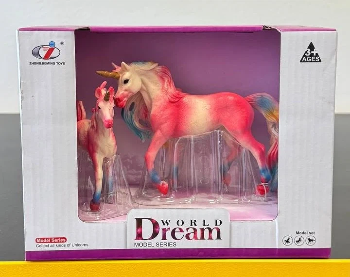 Набор фигурок единорогов Радужные друзья, розовый, Dino Toys - Фото 2 Набор фигурок единорогов Радужные друзья, розовый, Dino Toys - изображение 2