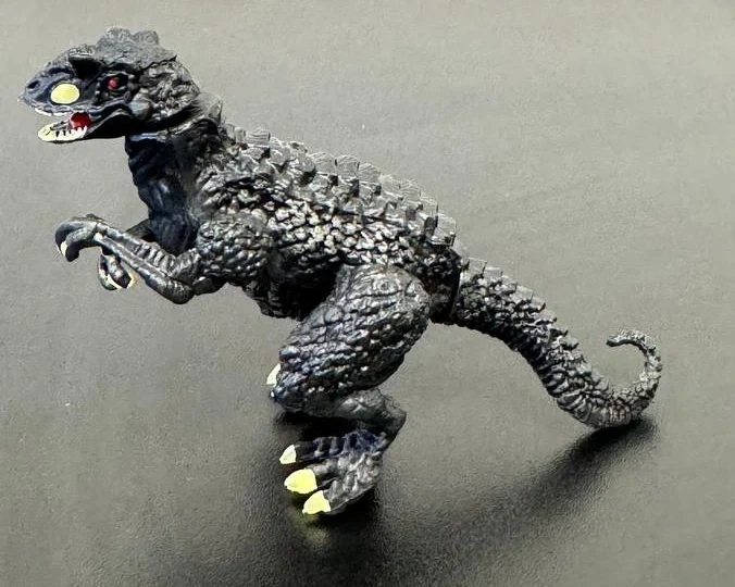 Фигурка Монолофозавр оранжево-зеленый, Dino Toys, твердый корпус - изображение 5