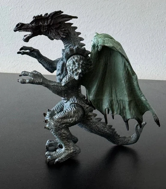 Фигурка Воинственный дракон зелёный, Dino Toys - Фото 3 Фигурка Воинственный дракон зелёный, Dino Toys - изображение 3