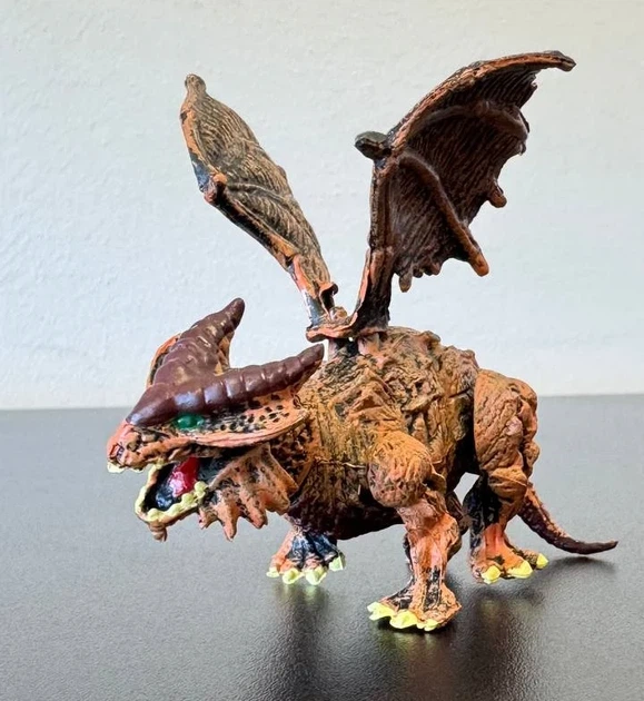 Фигурка дракона желтого Dino Toys 56627, в коробке - изображение 2