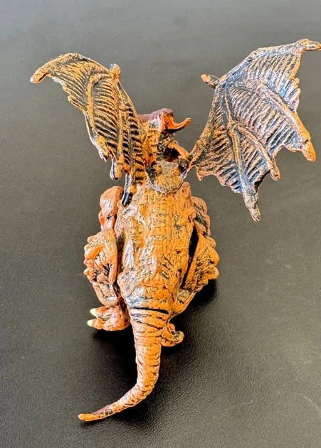 Фигурка дракона желтого Dino Toys 56627, в коробке - изображение 3