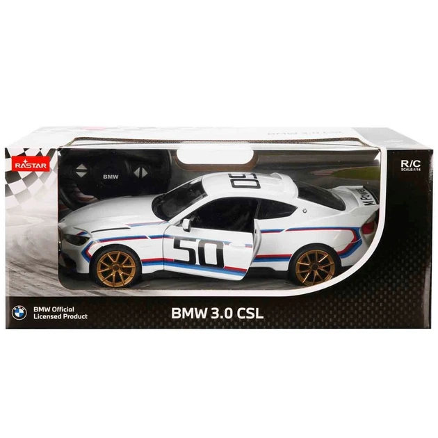 Радиоуправляемый автомобиль BMW 3.0 CSL 1:14 Rastar 24022 - изображение 8