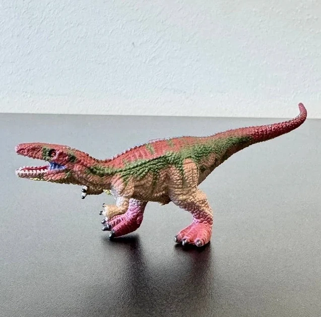 Фигурка динозавра Аллозавр с синими шипами, Dino Toys - Фото 5 Фигурка динозавра Аллозавр с синими шипами, Dino Toys - изображение 5