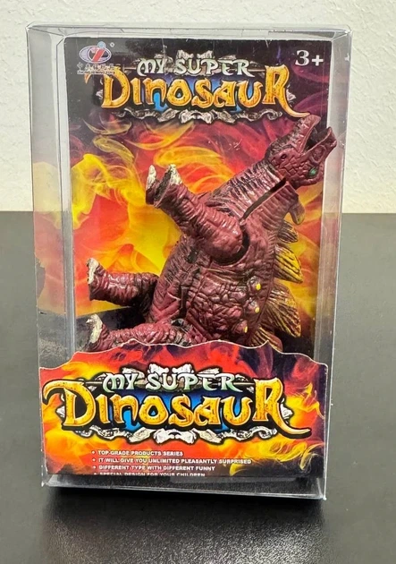 Фигурка динозавра красная, Dino Toys, полимер - Фото 4 Фигурка динозавра красная, Dino Toys, полимер - изображение 4